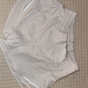 lululemon athletica White Athletic Shorts